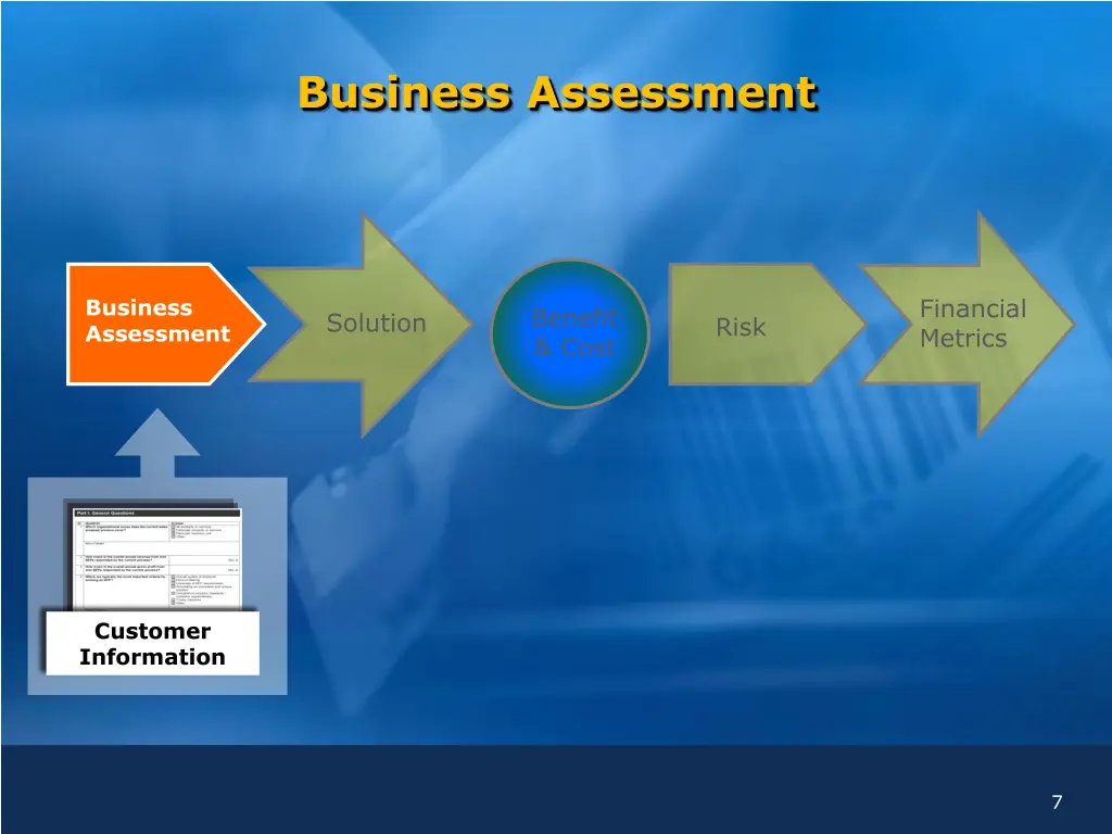 business assessment