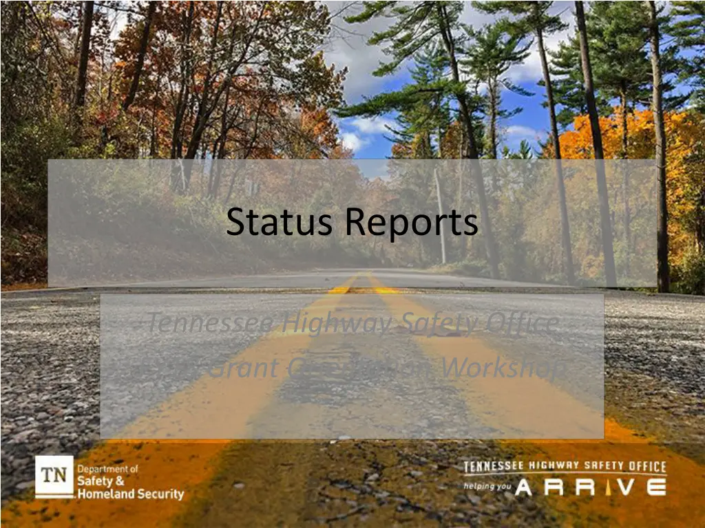 status reports