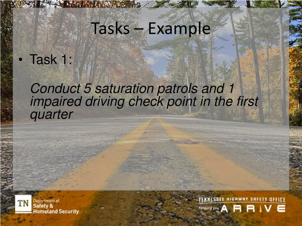 tasks example