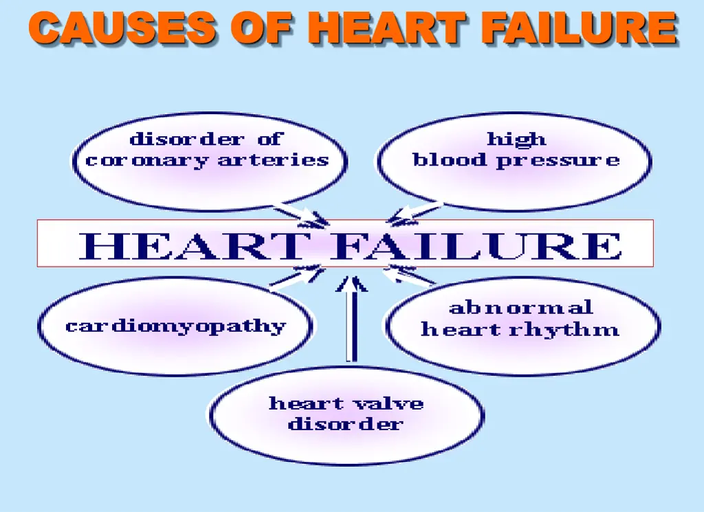 causes of heart failure causes of heart failure