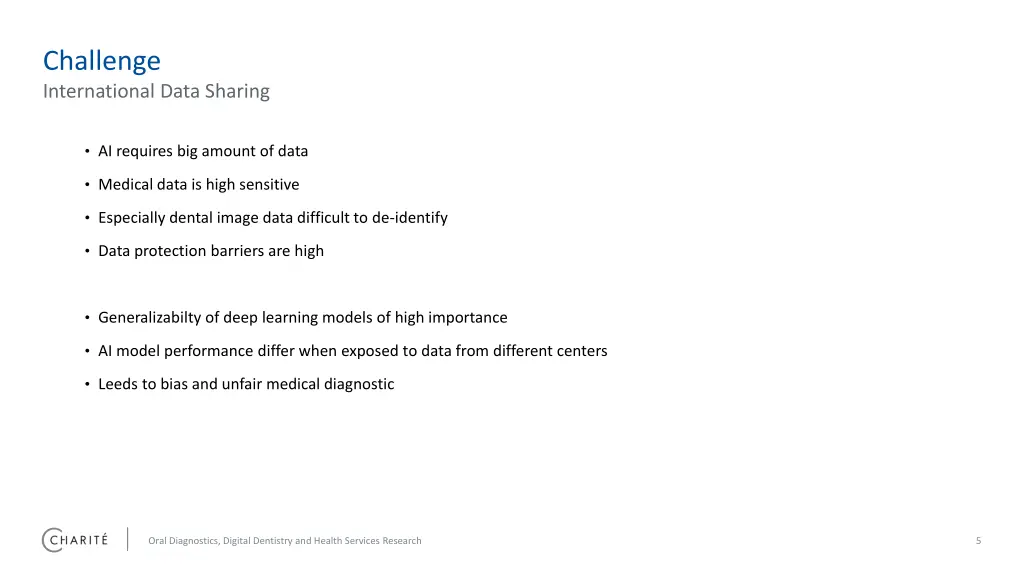 challenge international data sharing