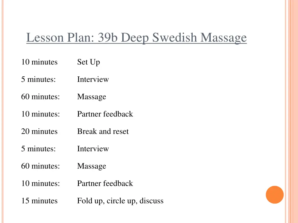 lesson plan 39b deep swedish massage