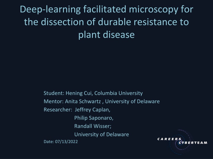 deep learning facilitated microscopy