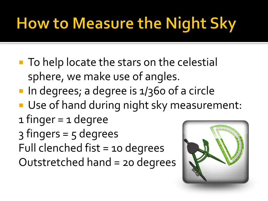 to help locate the stars on the celestial sphere