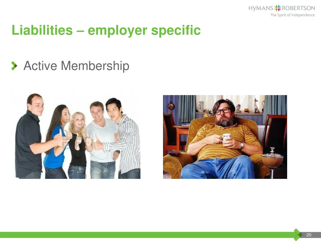 liabilities employer specific