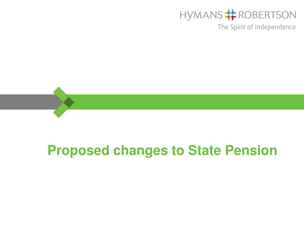 proposed changes to state pension