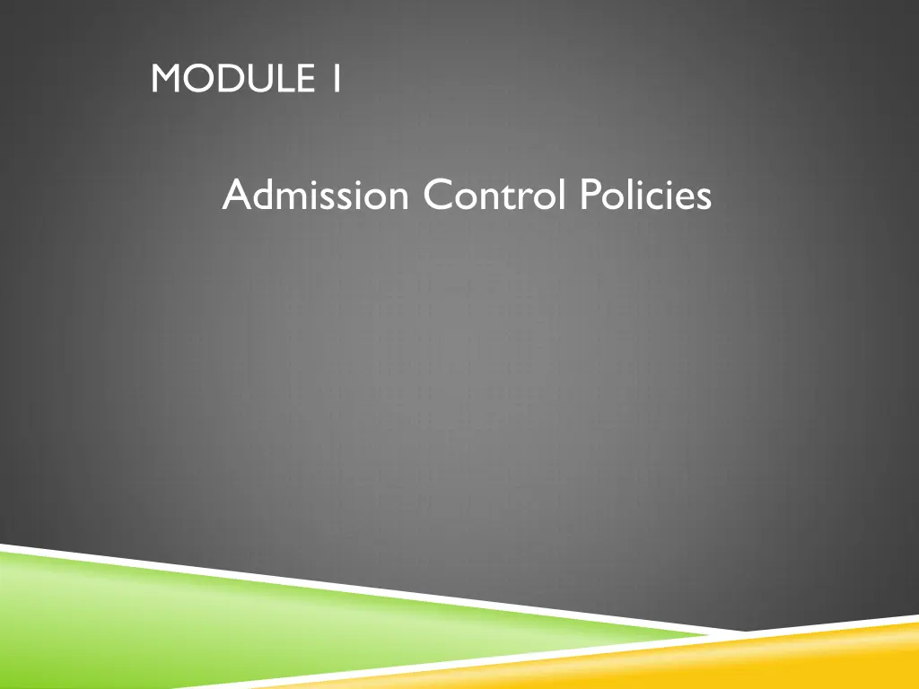 module 1