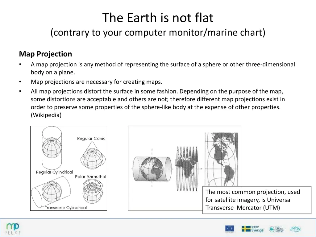 the earth is not flat contrary to your computer