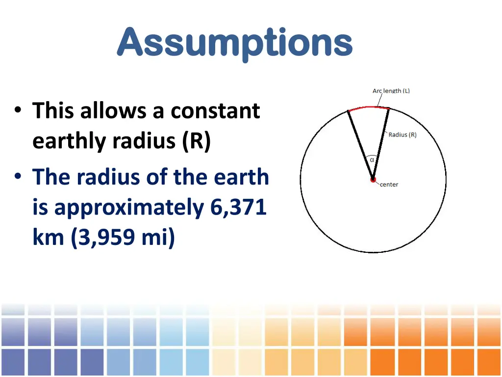 assumptions assumptions 1