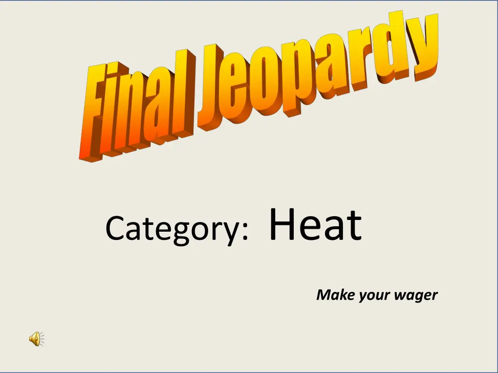 category heat