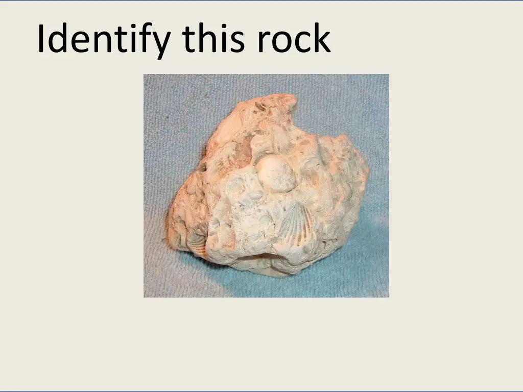 identify this rock