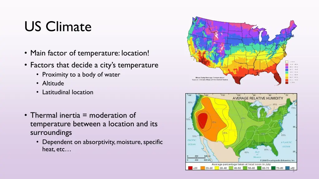 us climate