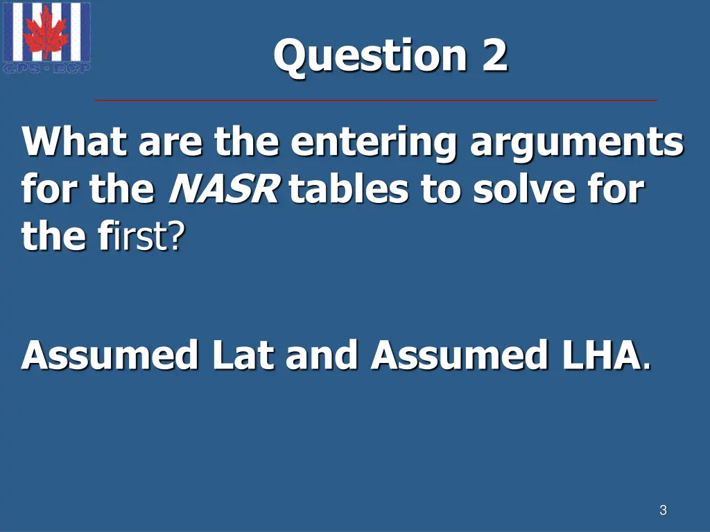 question 2