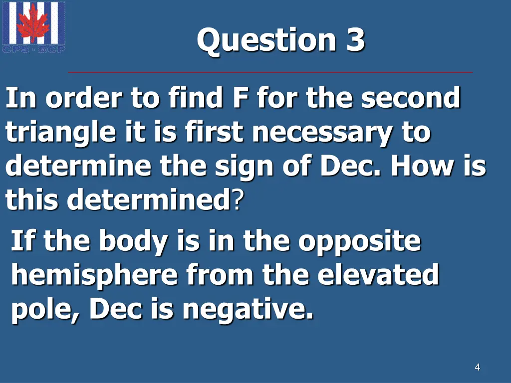 question 3