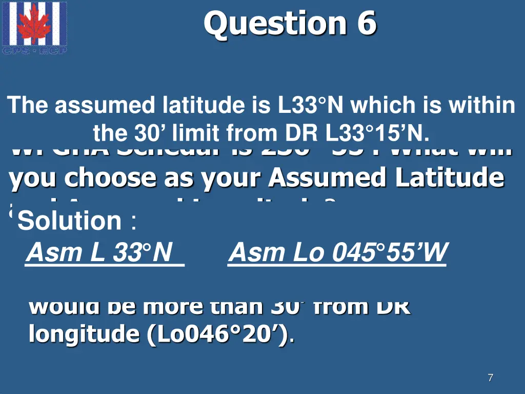 question 6