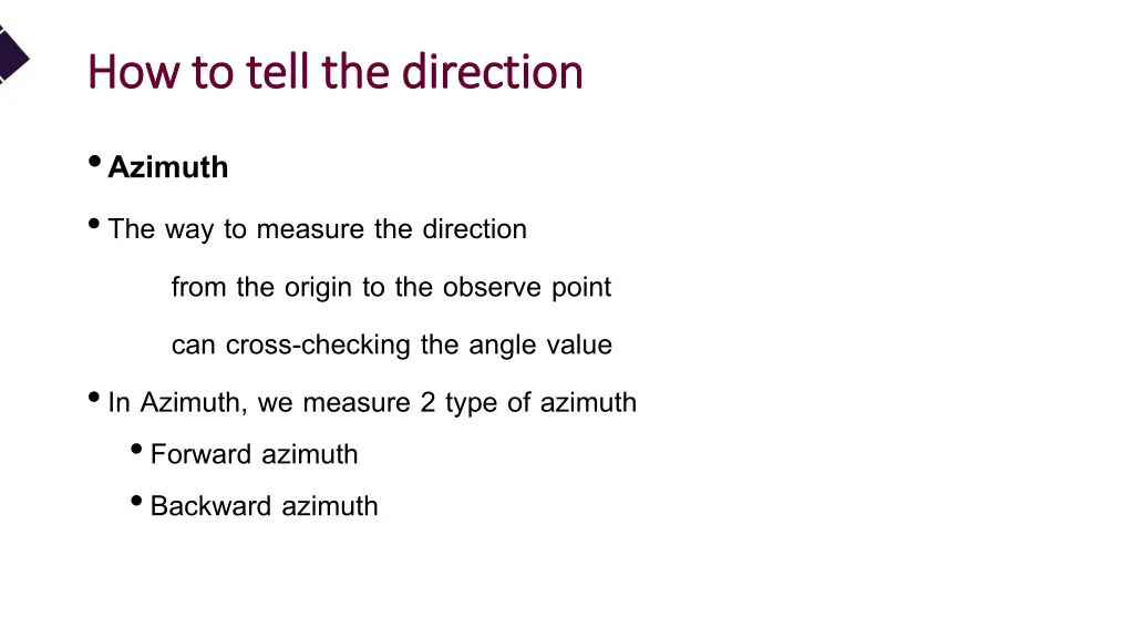 how to tell the direction how to tell 10