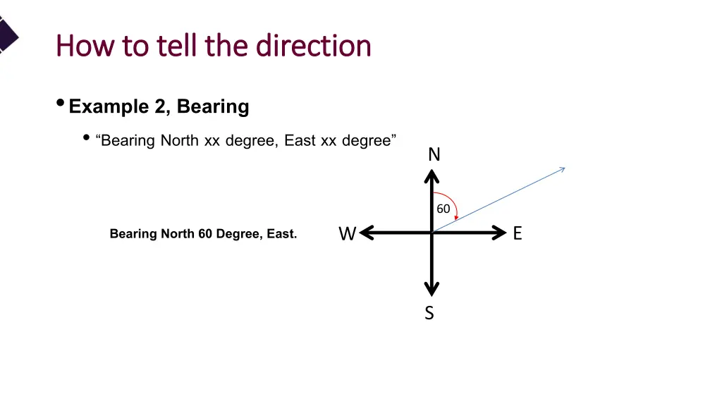 how to tell the direction how to tell 4