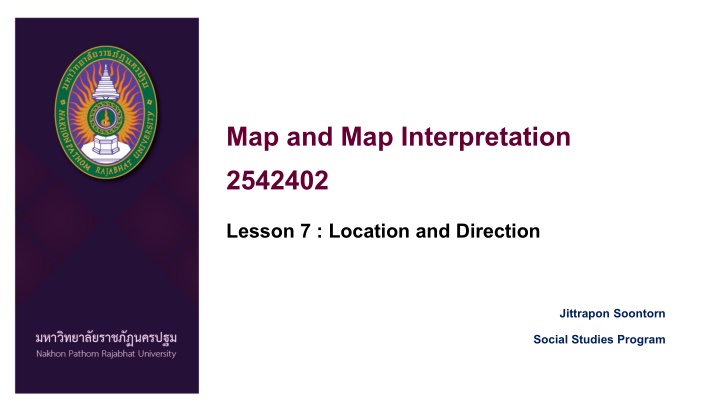 map and map interpretation 2542402 lesson