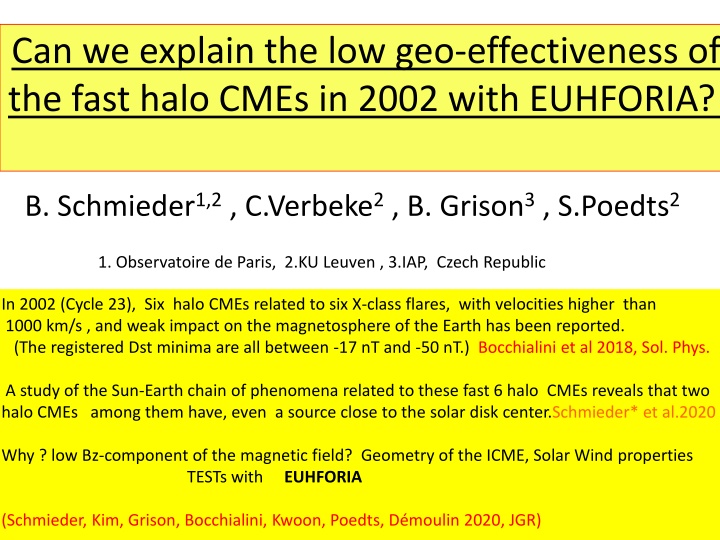 can we explain the low geo effectiveness