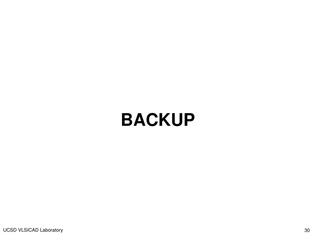 backup