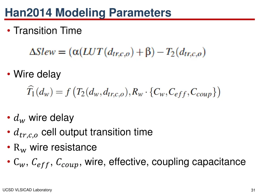 han2014 modeling parameters