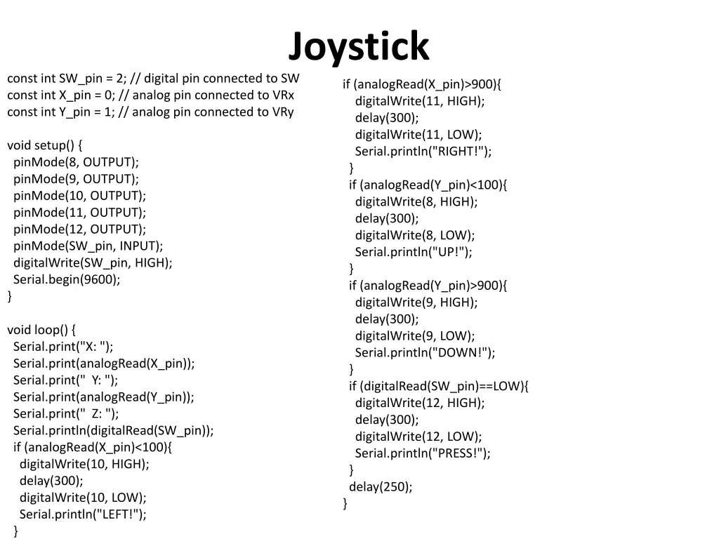 joystick