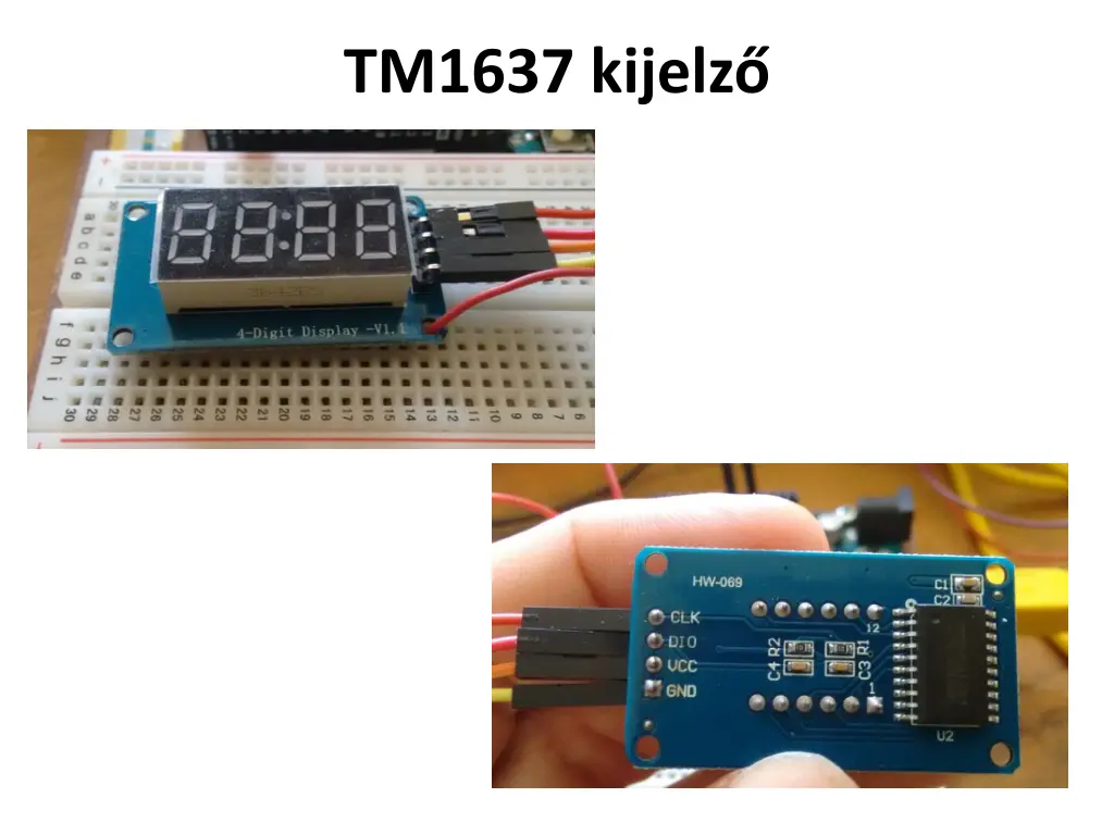 tm1637 kijelz