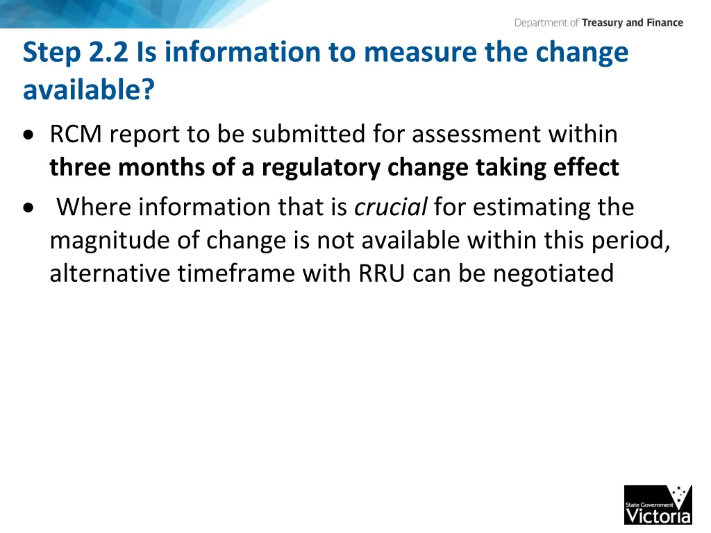 step 2 2 is information to measure the change