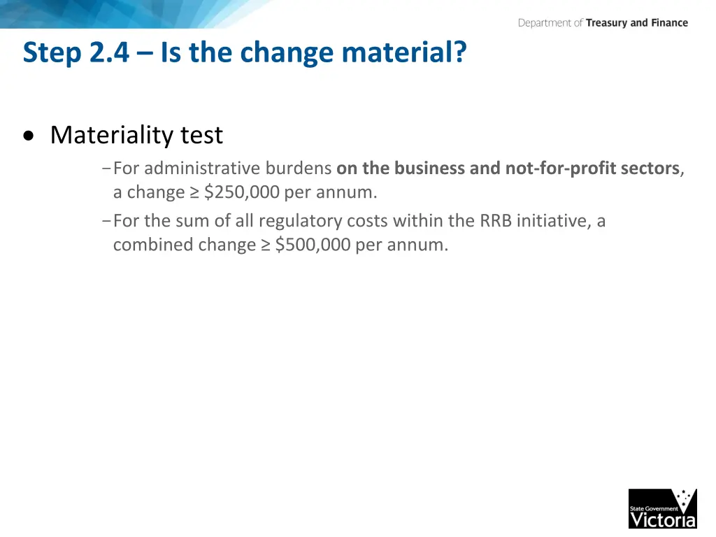 step 2 4 is the change material