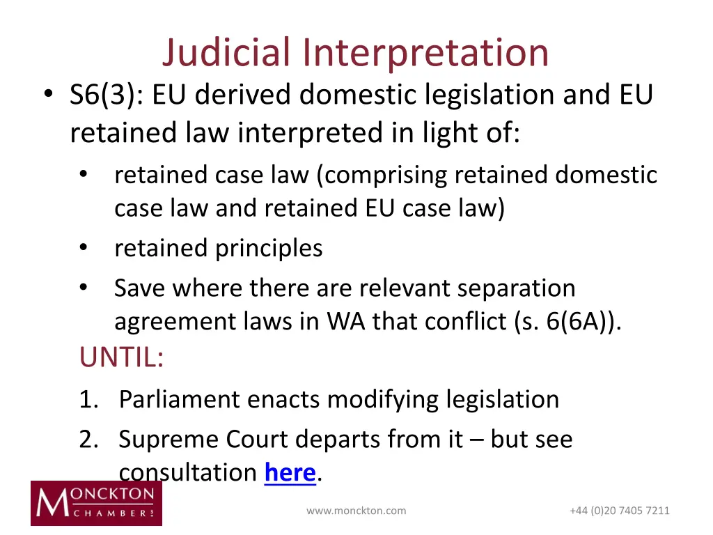 judicial interpretation 1