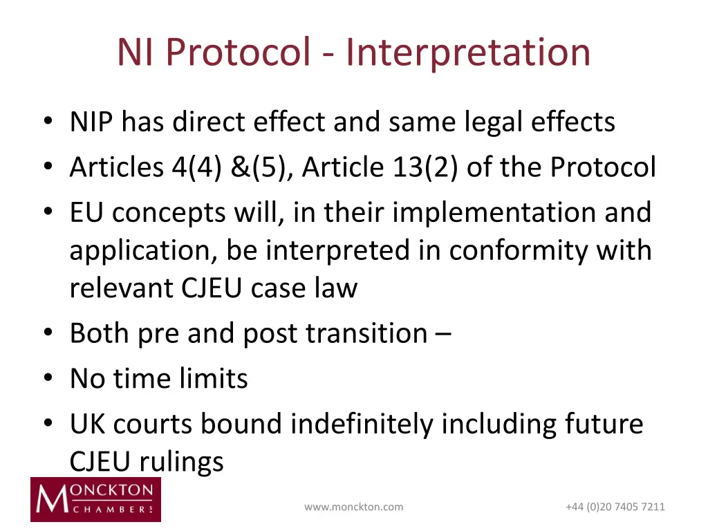 ni protocol interpretation