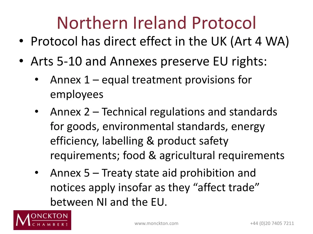 northern ireland protocol