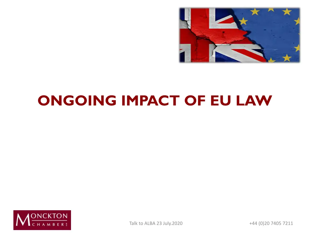 ongoing impact of eu law