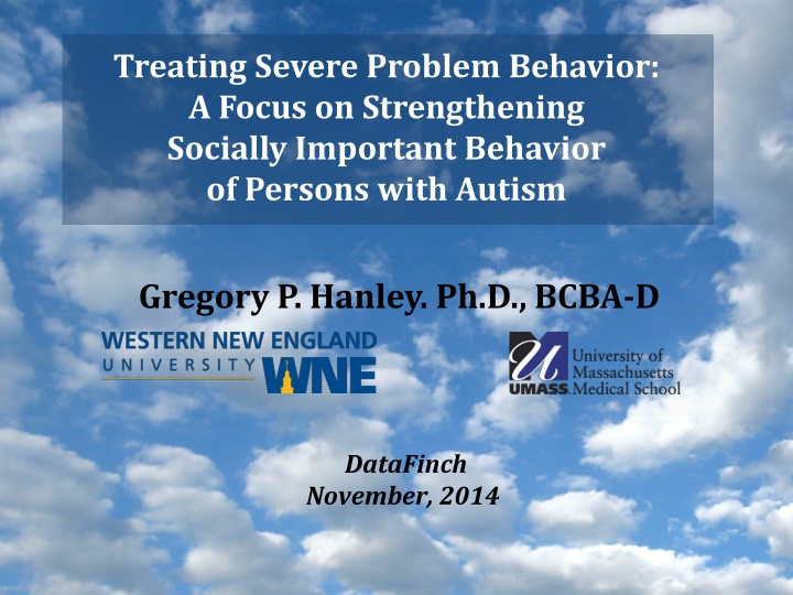 treating severe problem behavior a focus