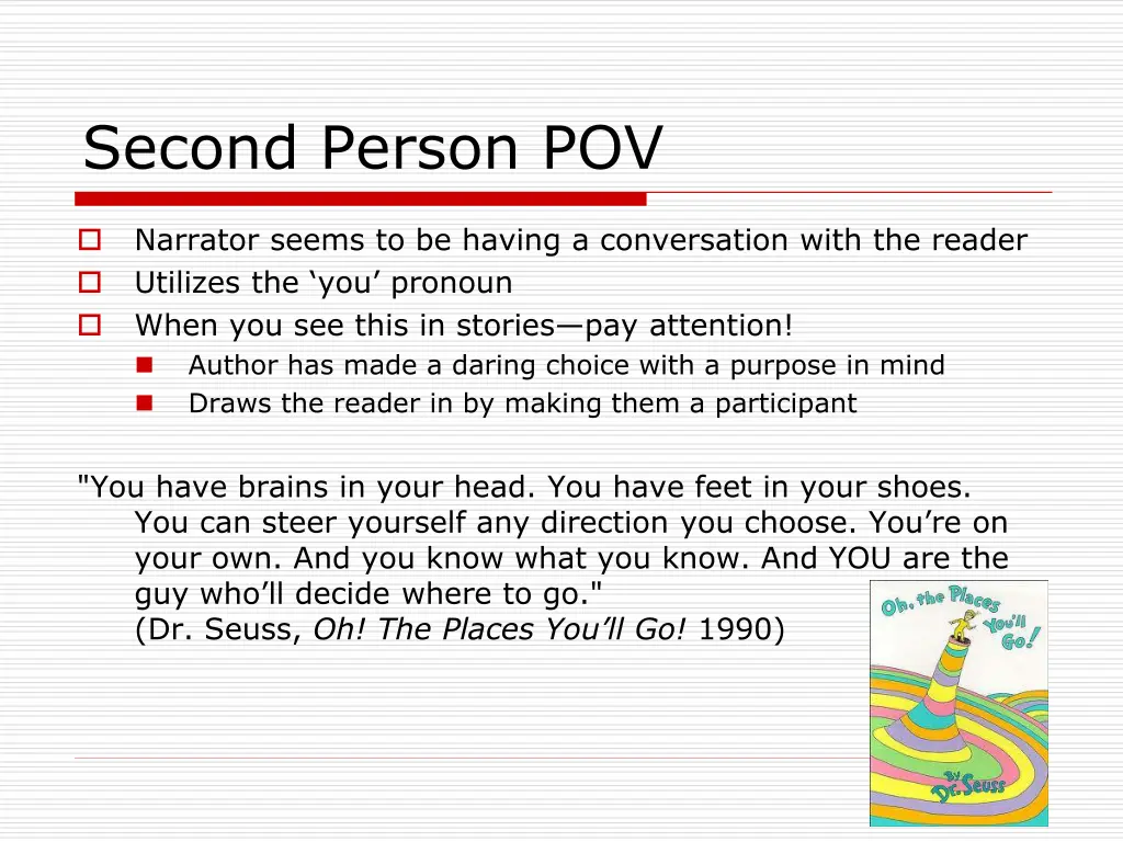 second person pov