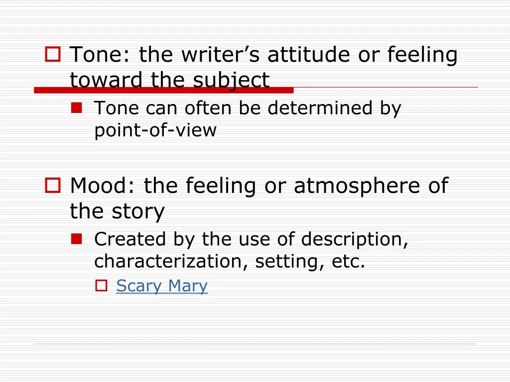 tone the writer s attitude or feeling toward