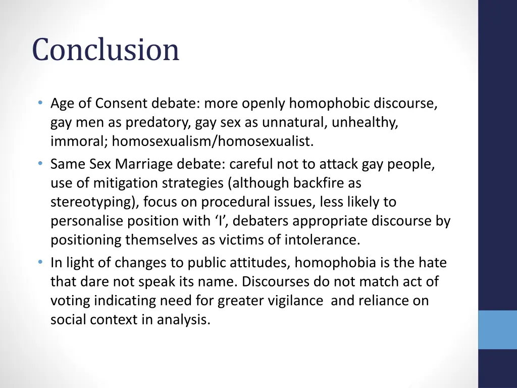 conclusion