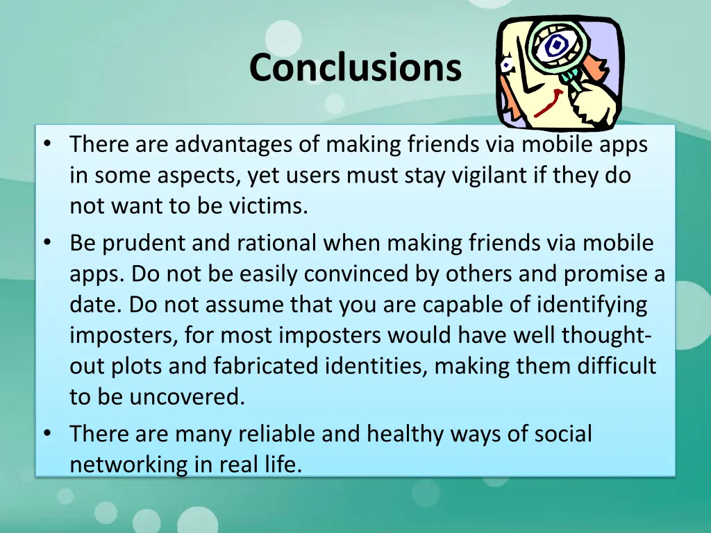 conclusions