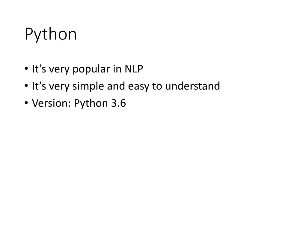 python