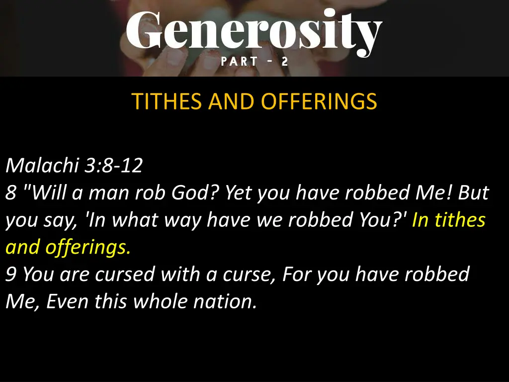 tithes and offerings 3