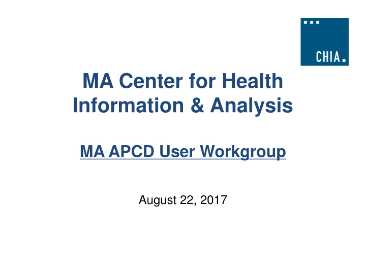 ma center for health information analysis