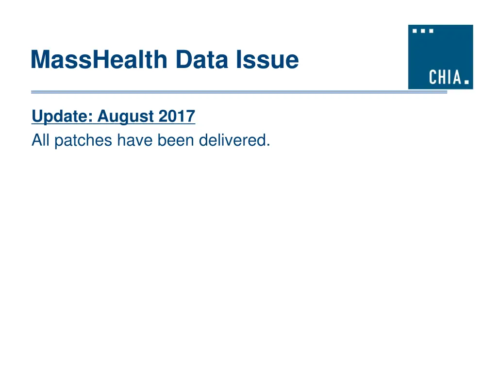 masshealth data issue 1