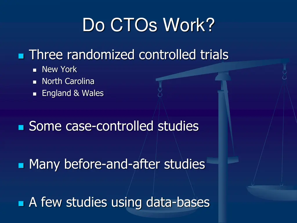 do ctos work