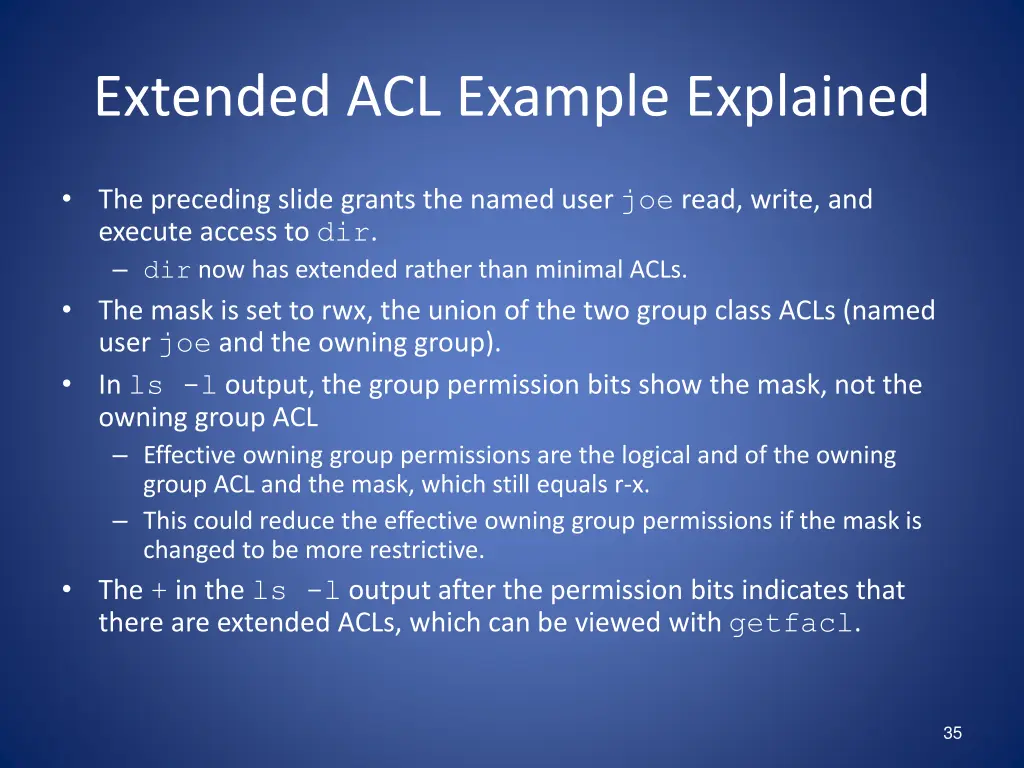 extended acl example explained