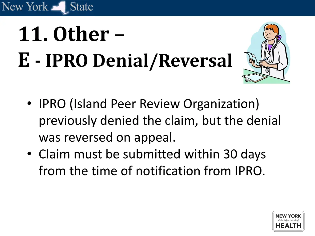 11 other e ipro denial reversal