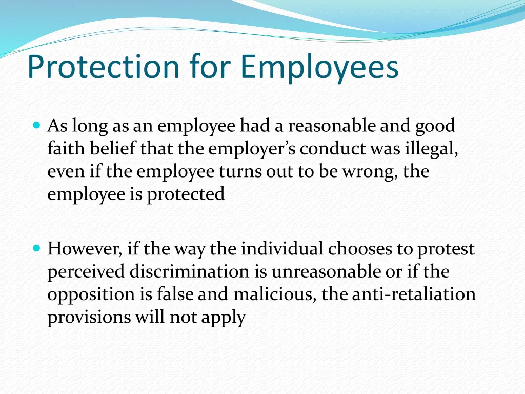 protection for employees 1