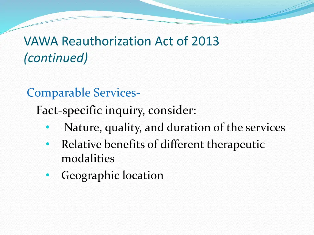 vawa reauthorization act of 2013 continued 3