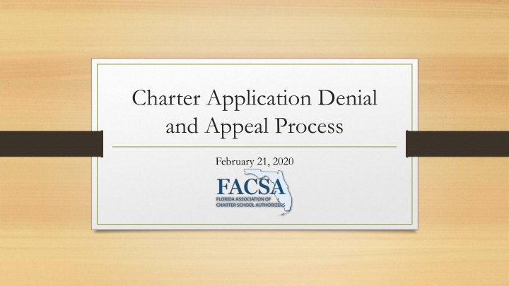 charter application denial and appeal process