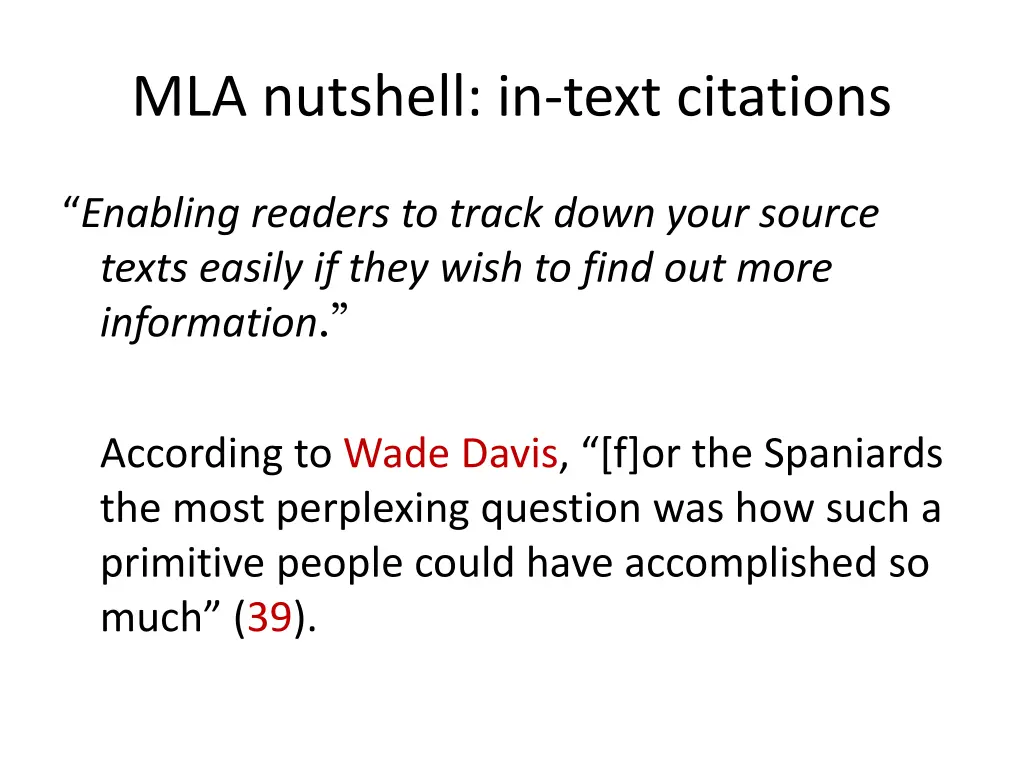 mla nutshell in text citations