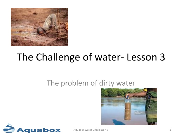 the challenge of water lesson 3